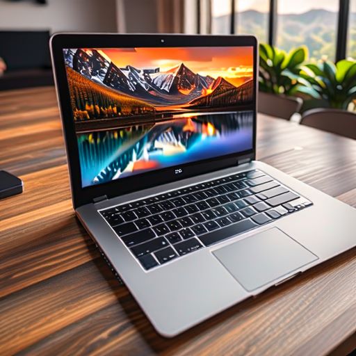 Laptop Holztisch cozy